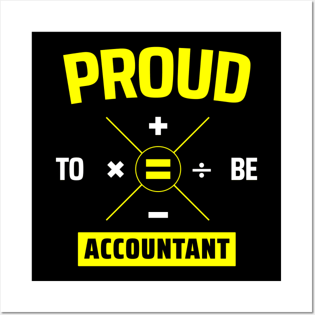 accountant Wall Art by Circle Project